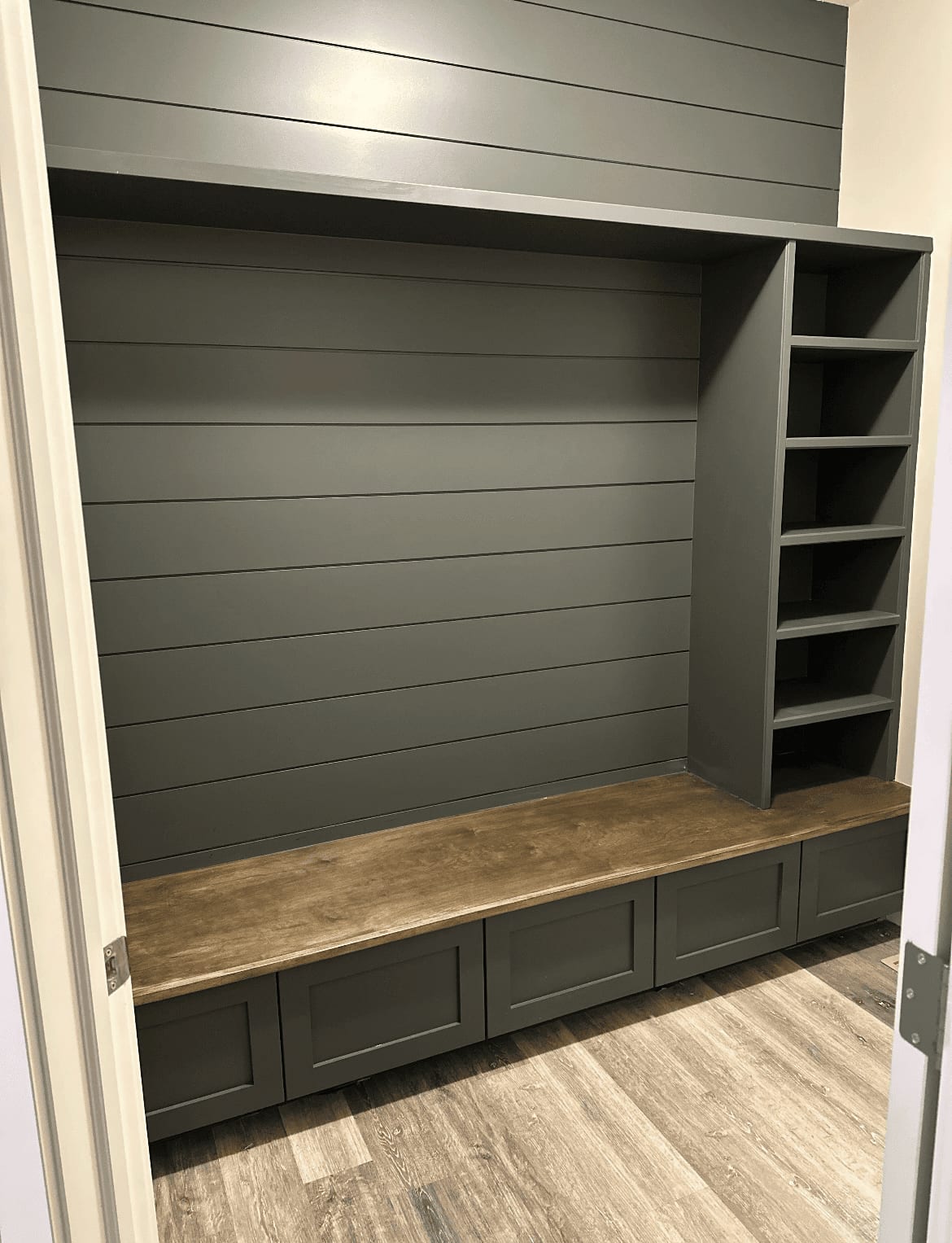 Custom Finishings project by HODA Construction in Central Alberta