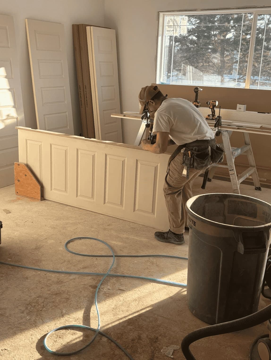 Finish Carpentry, a HODA Construction project in Central Alberta